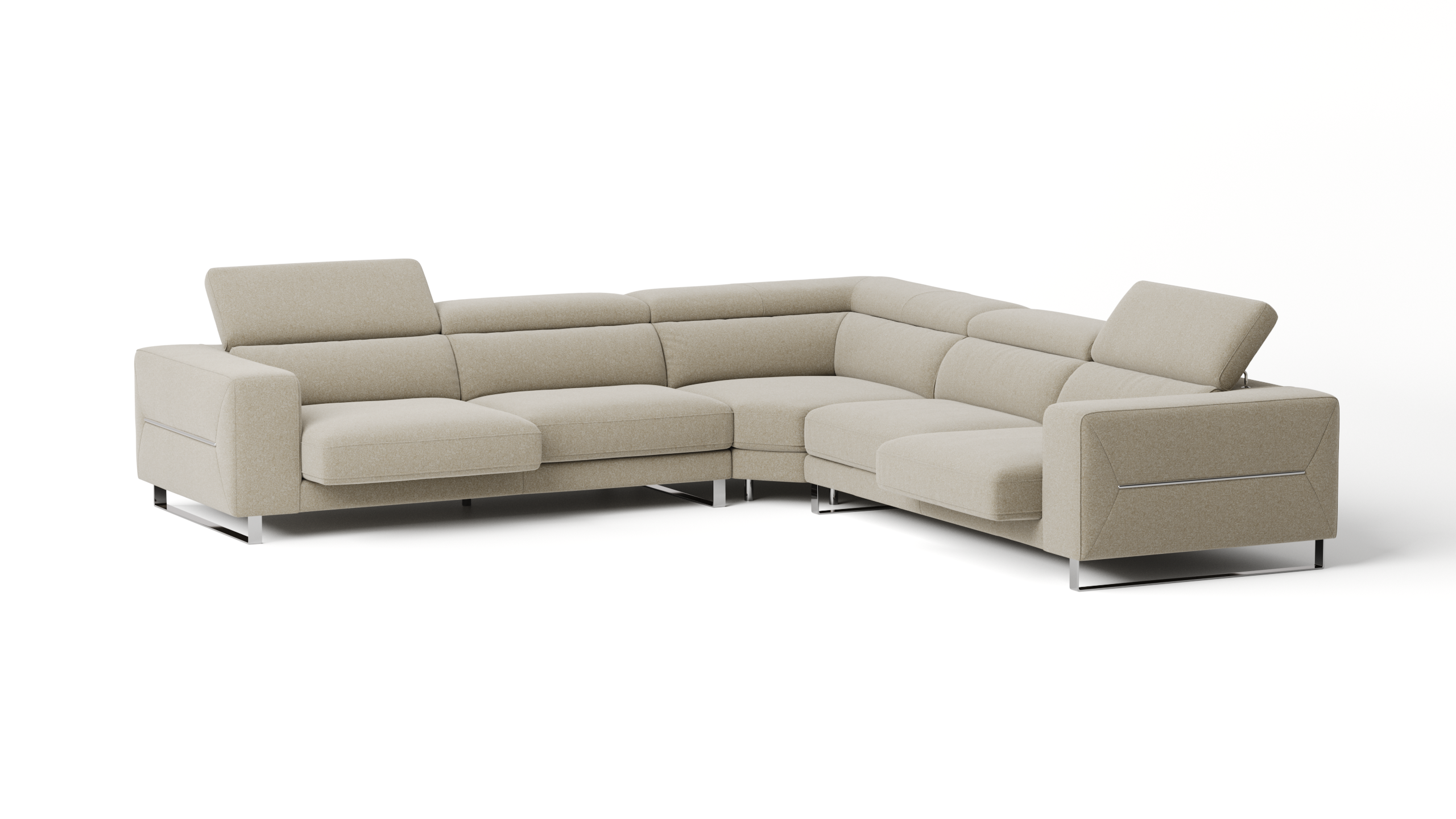 Elixir Fabric Sliding Corner Lounge
