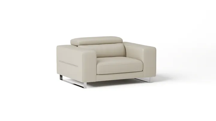 Elixir Leather Sliding Armchair