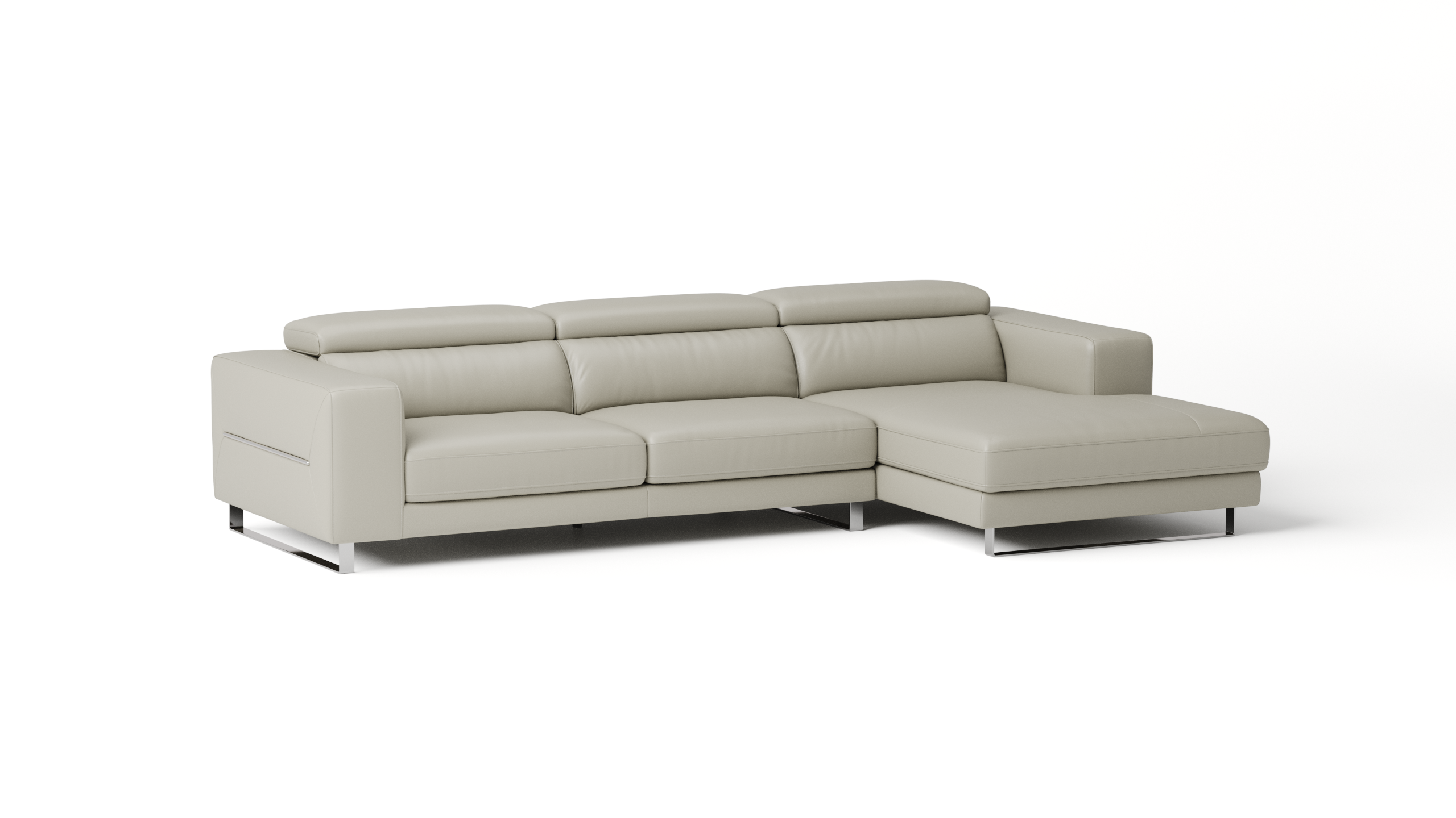 Elixir Leather Sliding Chaise Lounge 6 Thumbnail