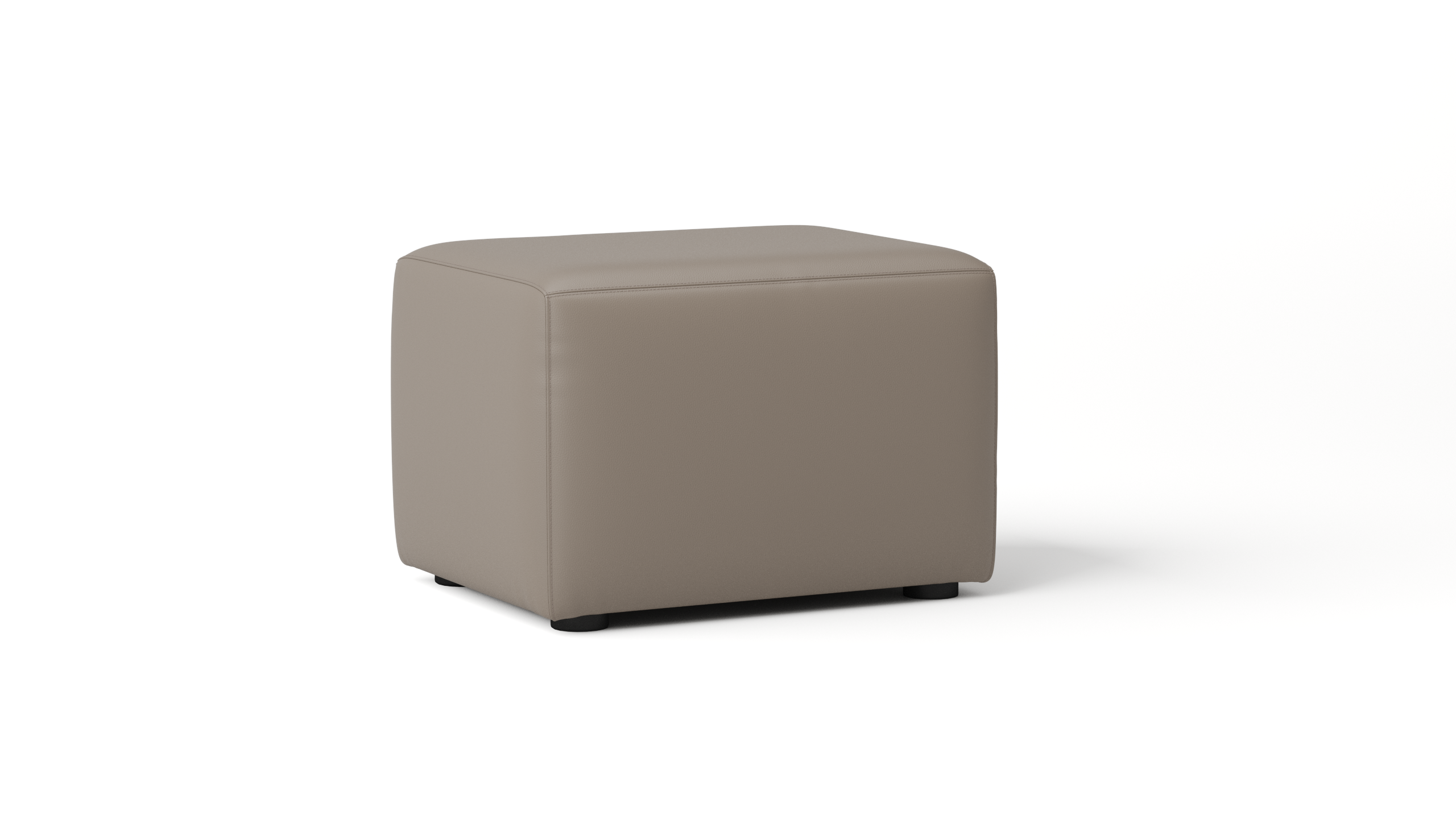 Harlow Leather Ottoman 1 Thumbnail