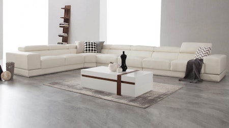 Napoleon Leather Corner Lounge Option C