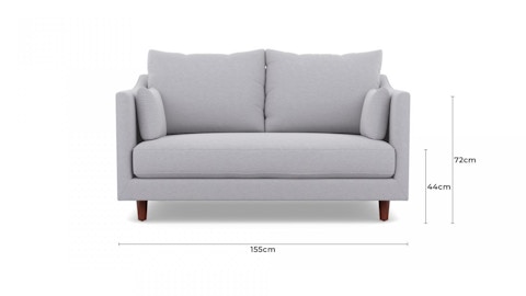 Ada Fabric Two Seat Sofa 10