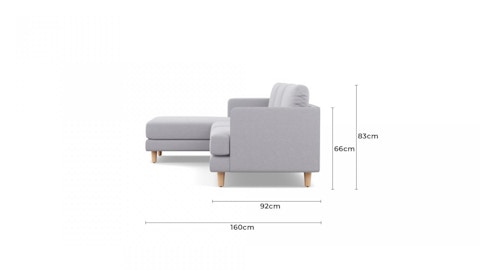 Stellar Fabric Chaise Lounge Option B 29 Thumbnail