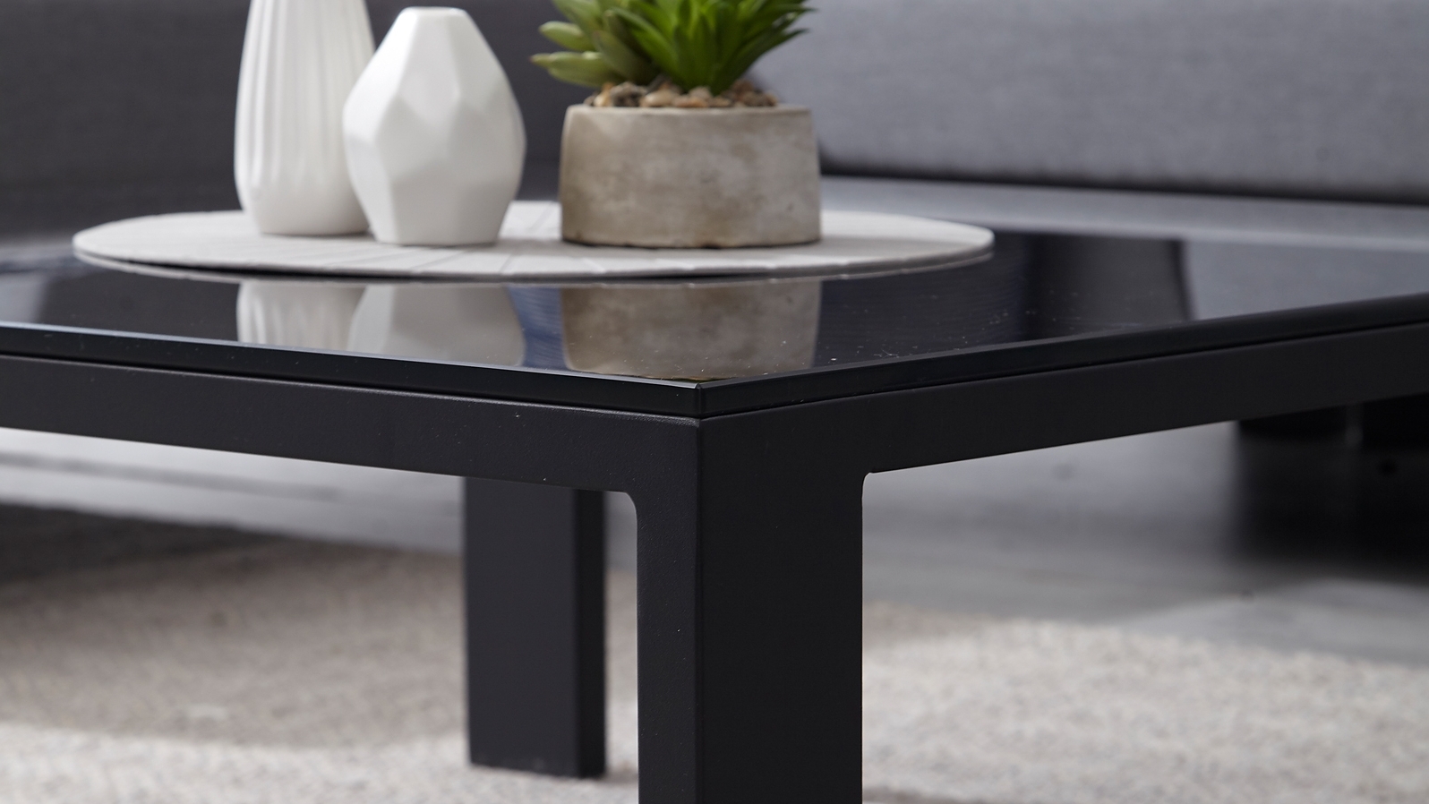 Lavi Black Outdoor Coffee Table 2 Thumbnail