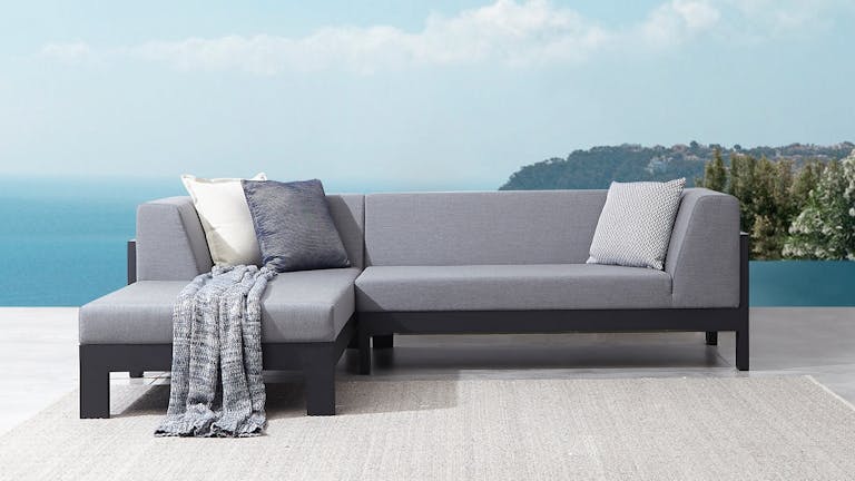 noosa chaise outdoor lounge fabric