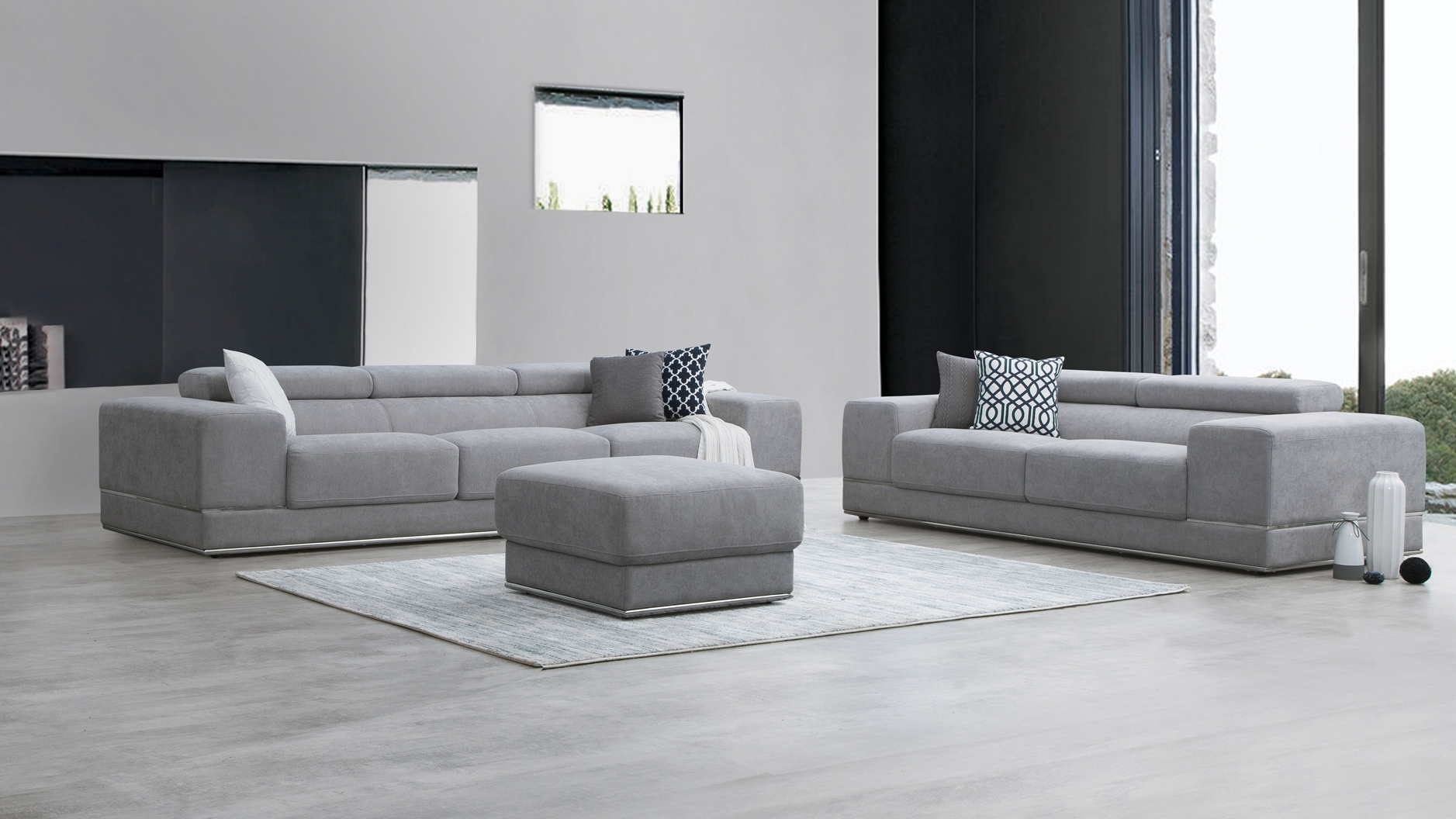 Napoleon Fabric Sofa Suite 3 + 2 12 Thumbnail