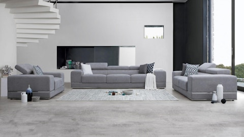 Napoleon Fabric Sofa Suite 3 + 2 + 1 1