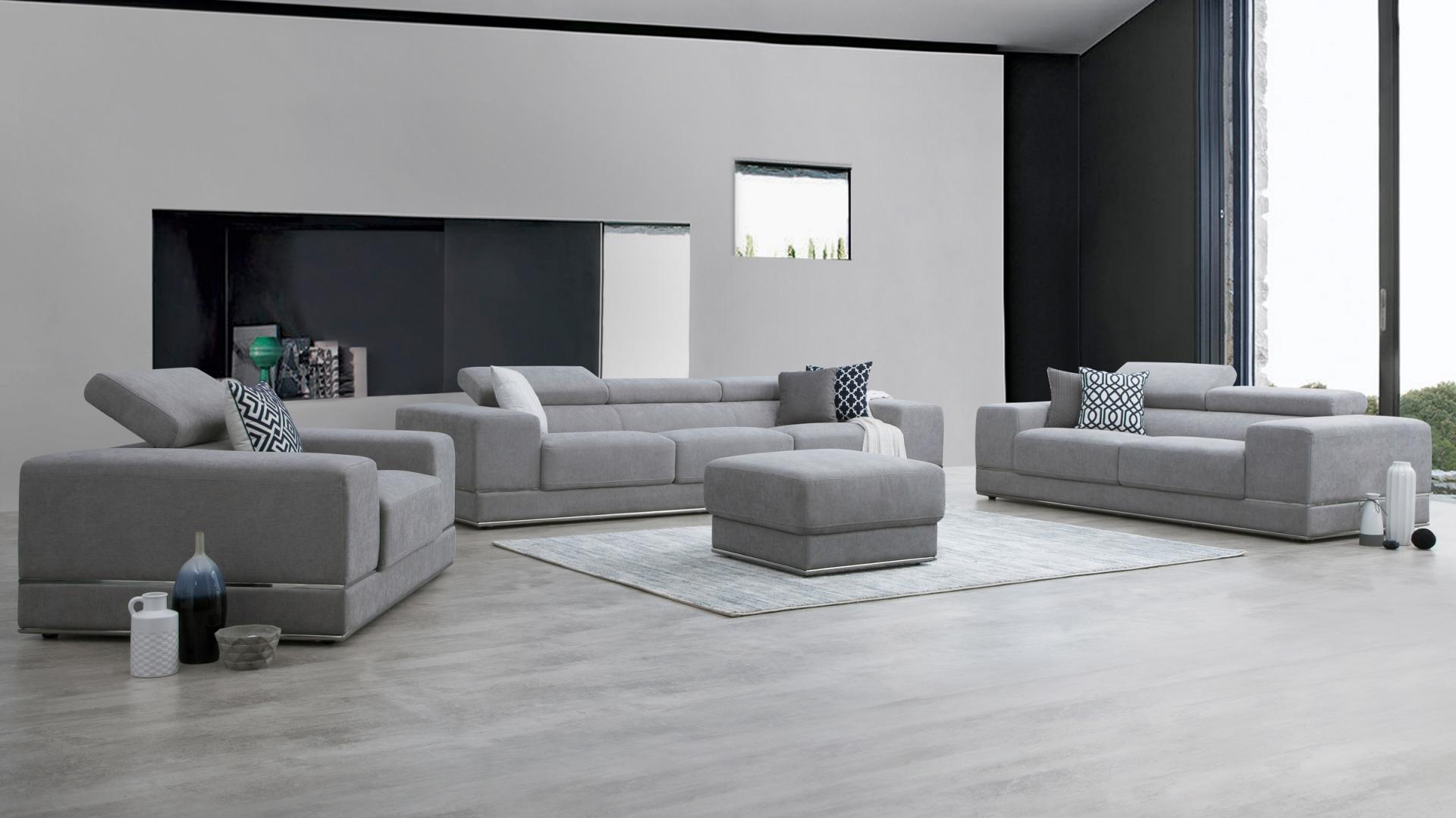 Napoleon Fabric Sofa Suite 3 + 2 + 1 11 Thumbnail