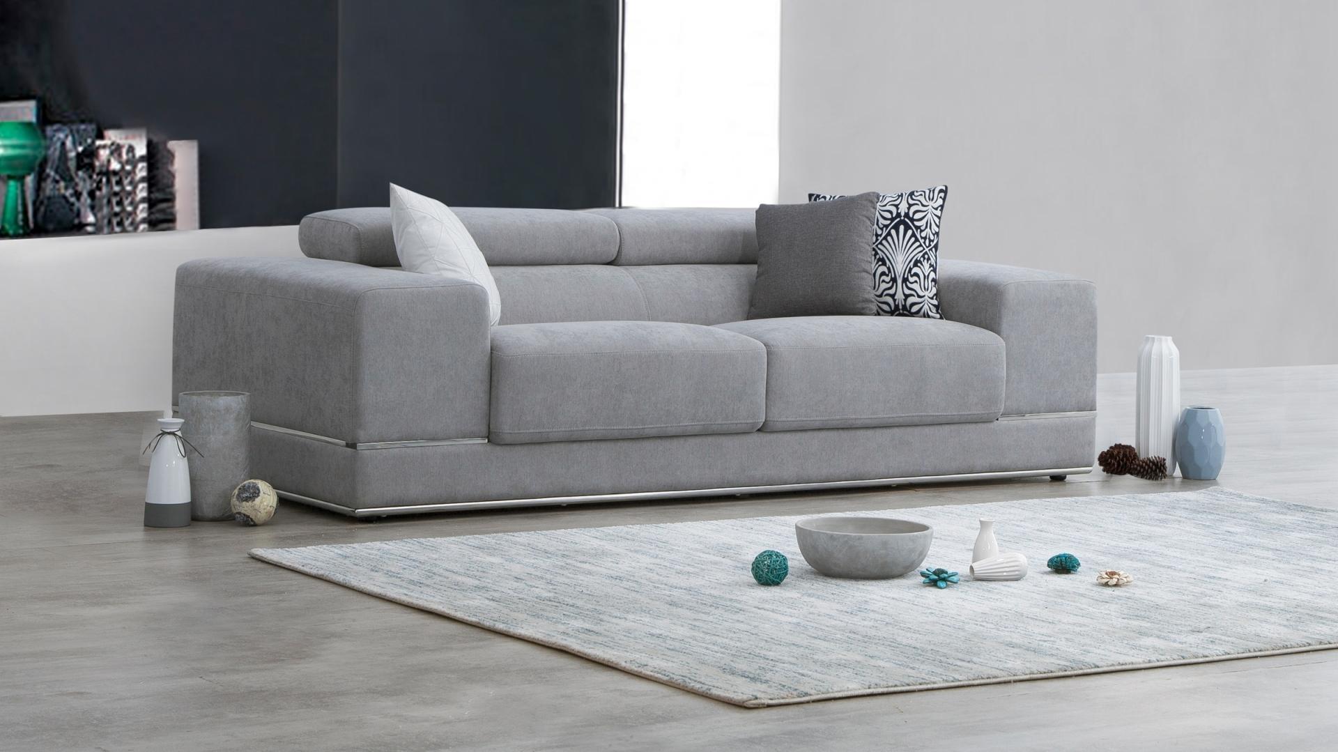 Napoleon Fabric Two Seat Sofa 10 Thumbnail