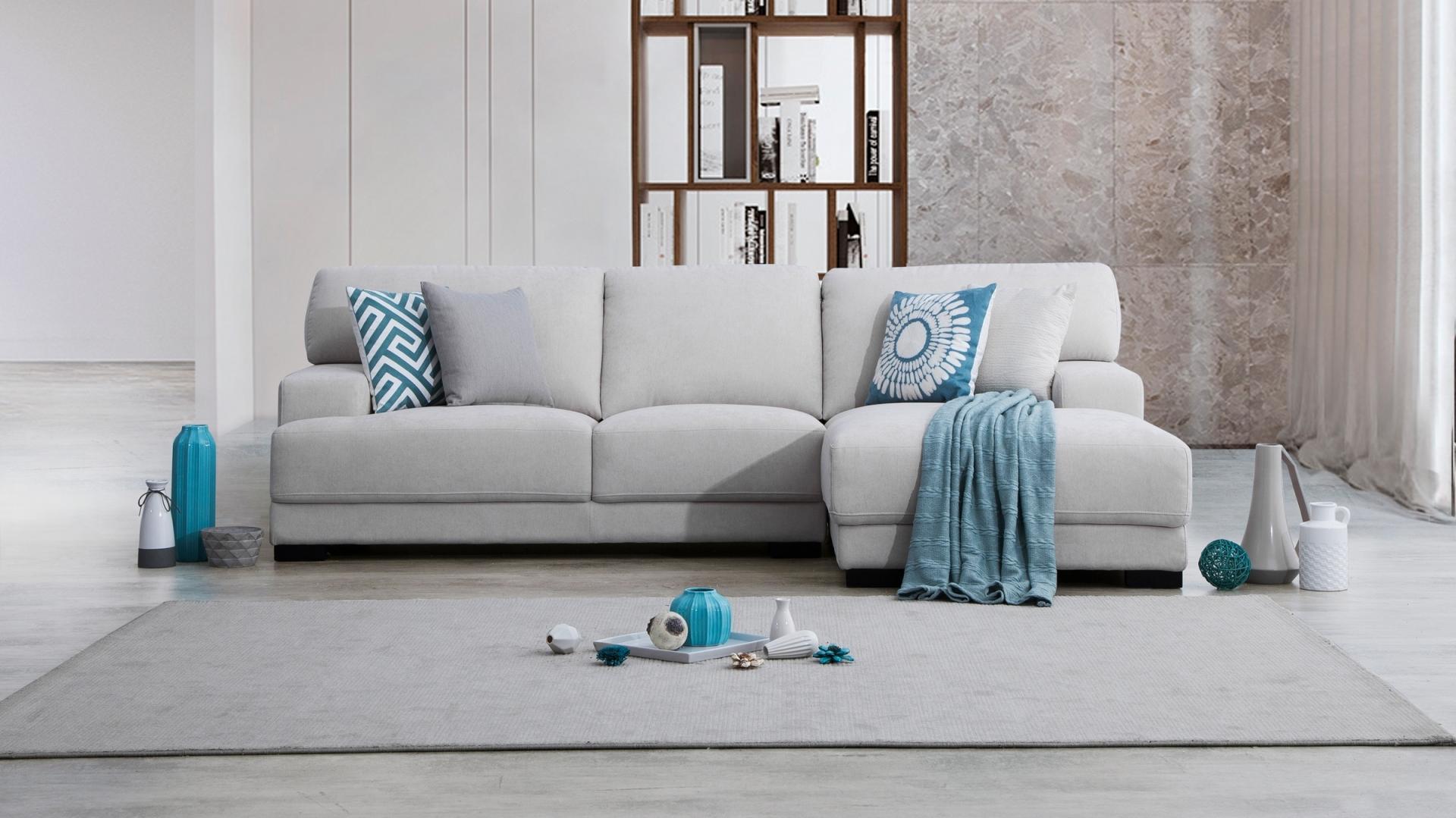 Volante Fabric Chaise Lounge Option A