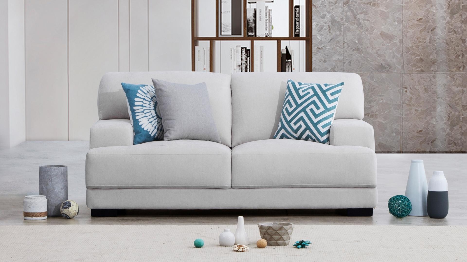 Volante Fabric Two Seat Sofa 4 Thumbnail