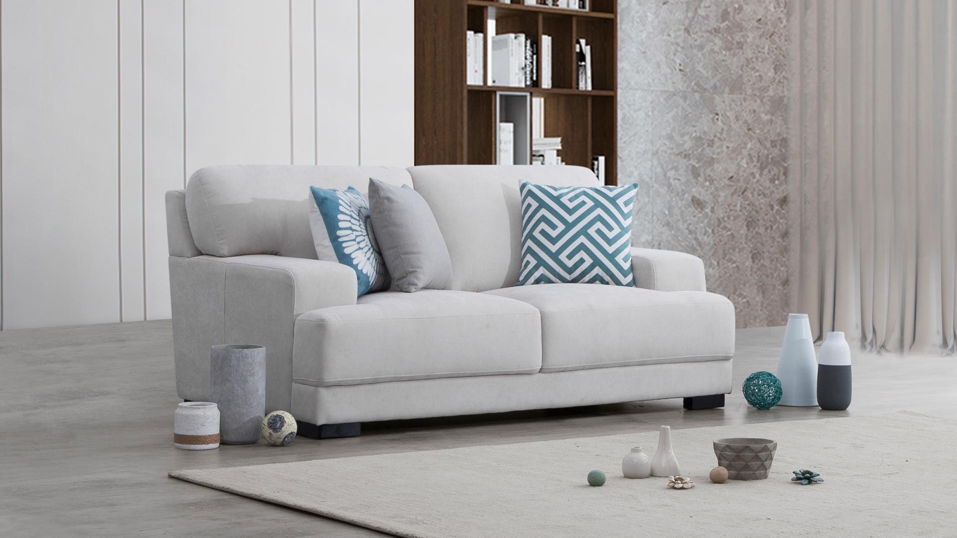 Volante Fabric Two Seat Sofa 4 Thumbnail