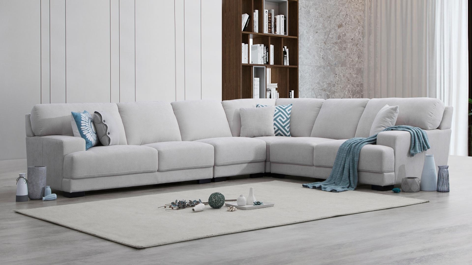 Volante Fabric Corner Lounge Option B 4 Thumbnail