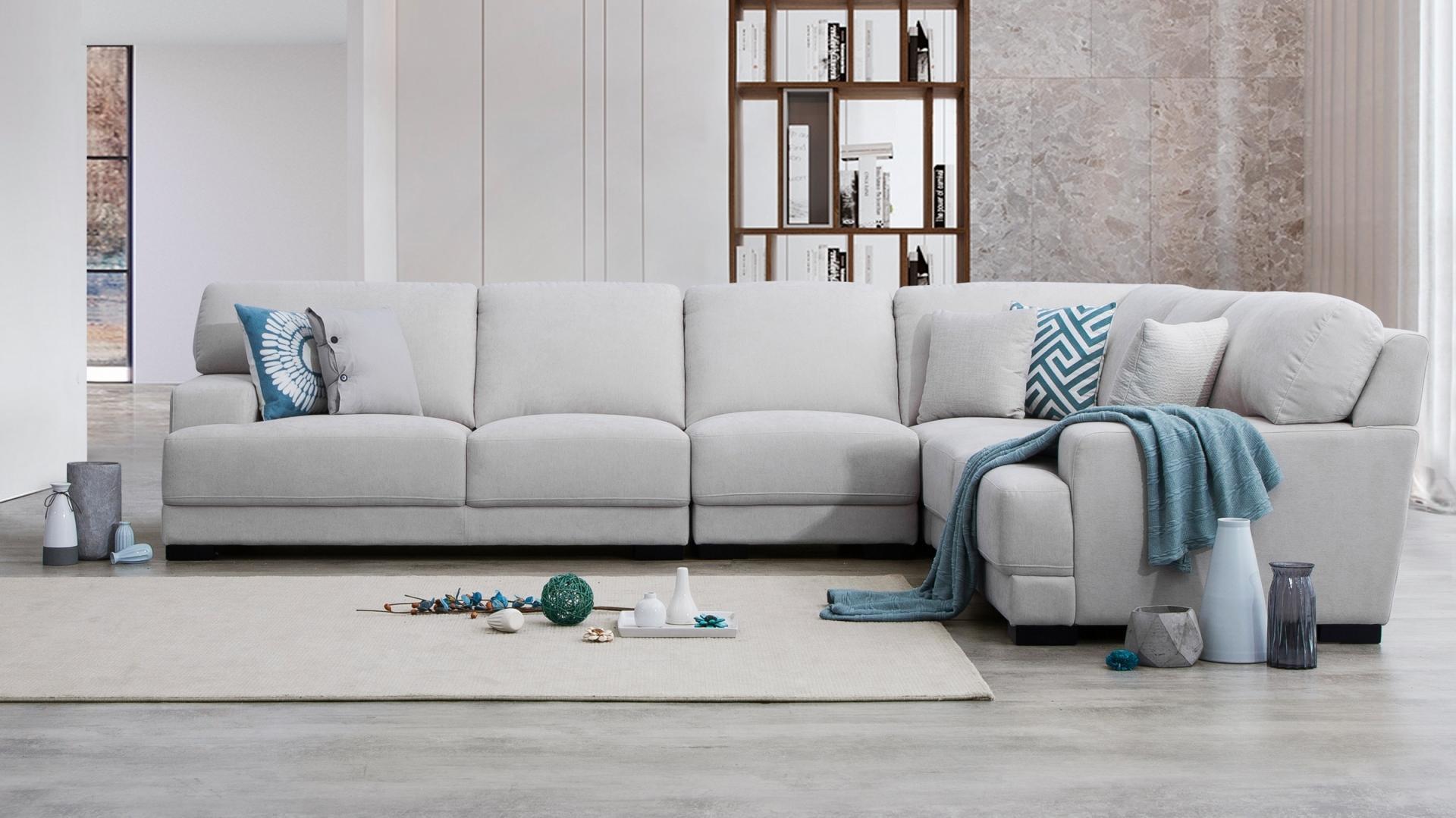 Volante Fabric Corner Lounge Option B 4 Thumbnail