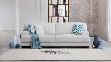 Volante Fabric Three Seat Sofa