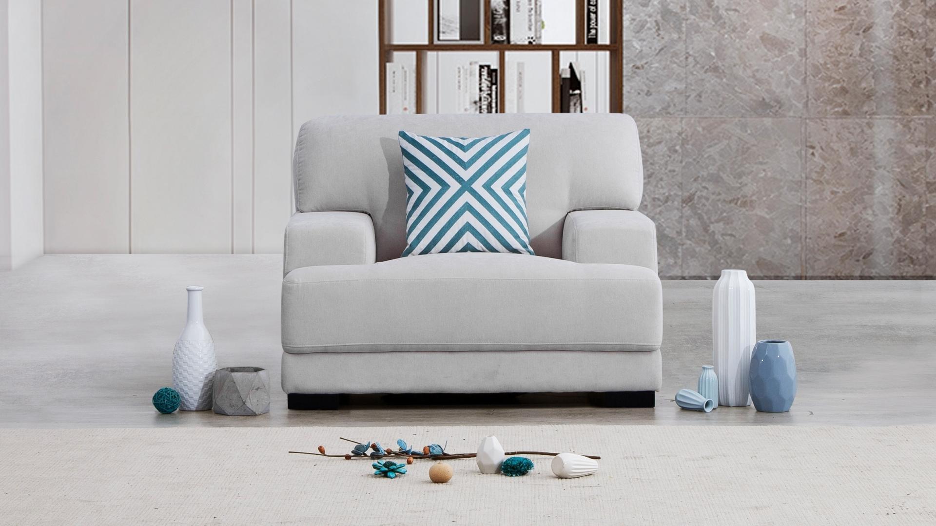 Volante Fabric Armchair 2 Thumbnail