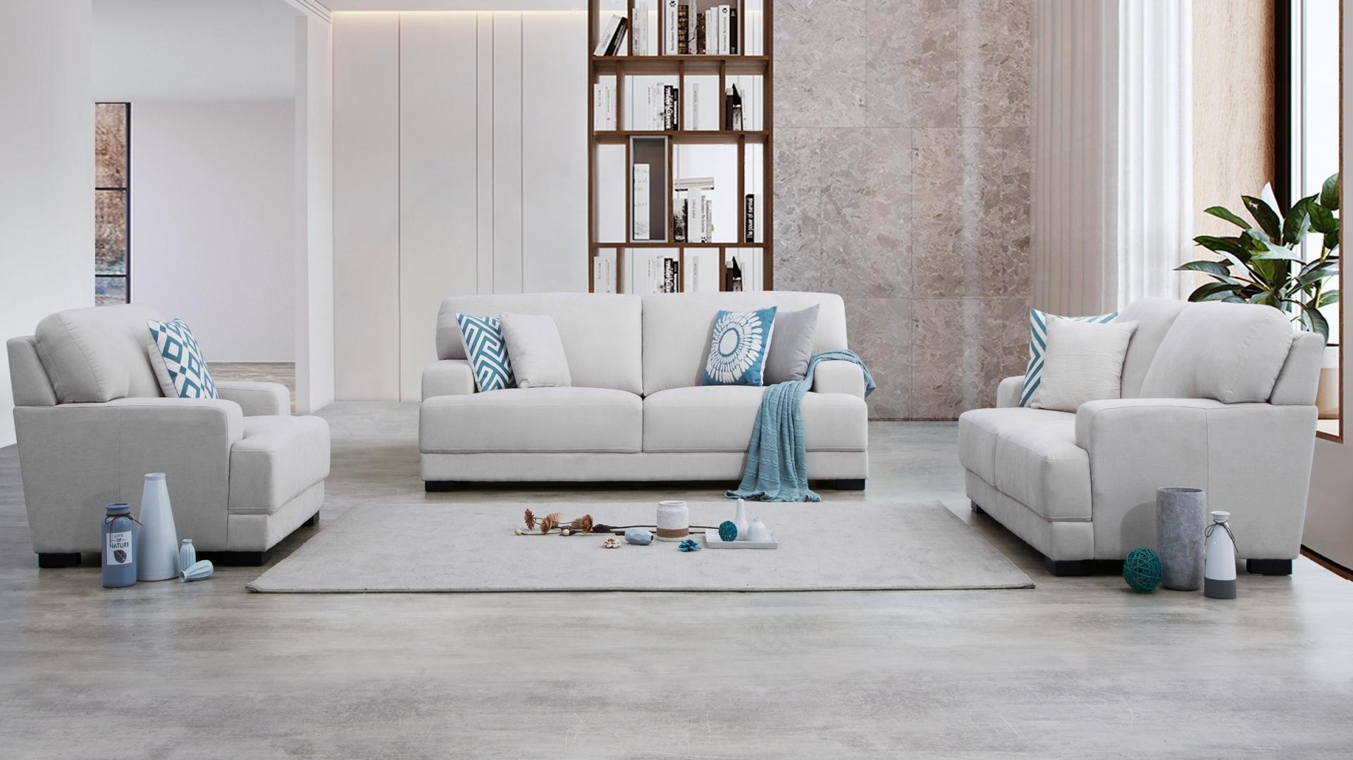 Volante Fabric Sofa Suite 3 + 2 + 1 3 Thumbnail