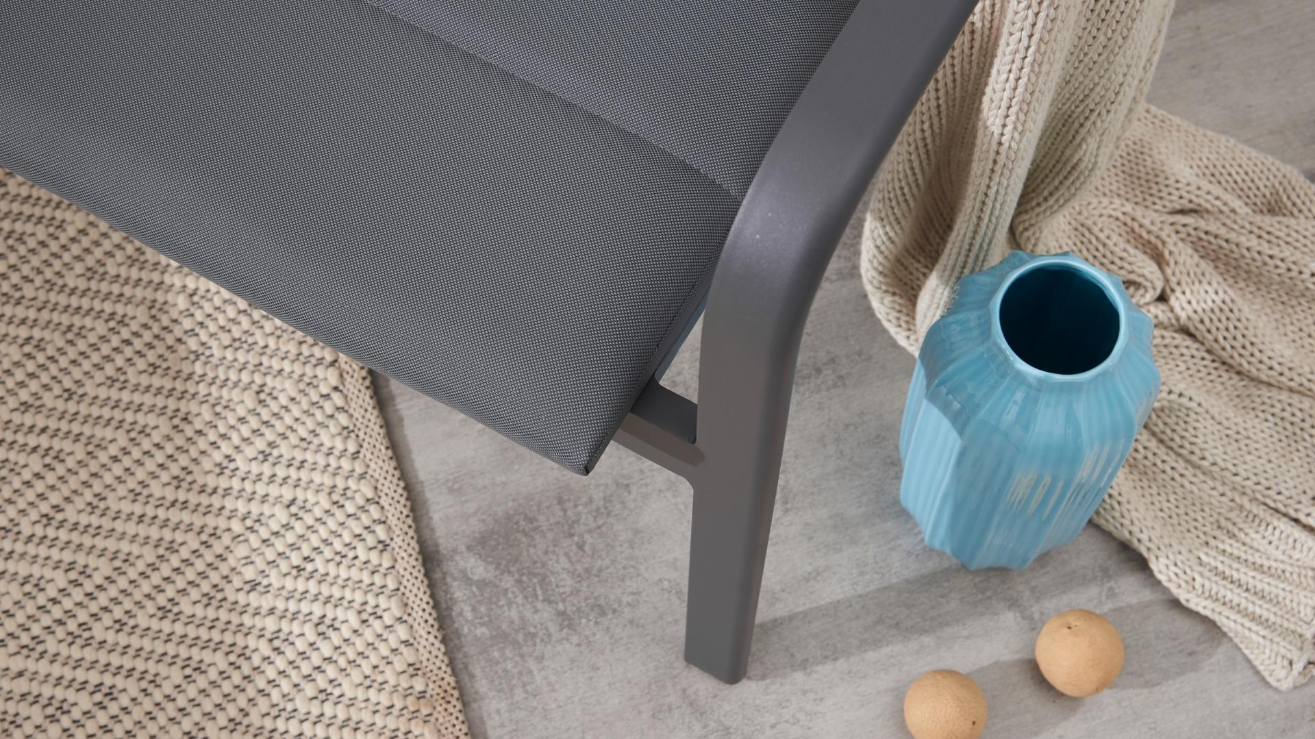 Santa Monica Charcoal 9-piece Outdoor Dining Set With Santa Monica Chairs 9 Thumbnail