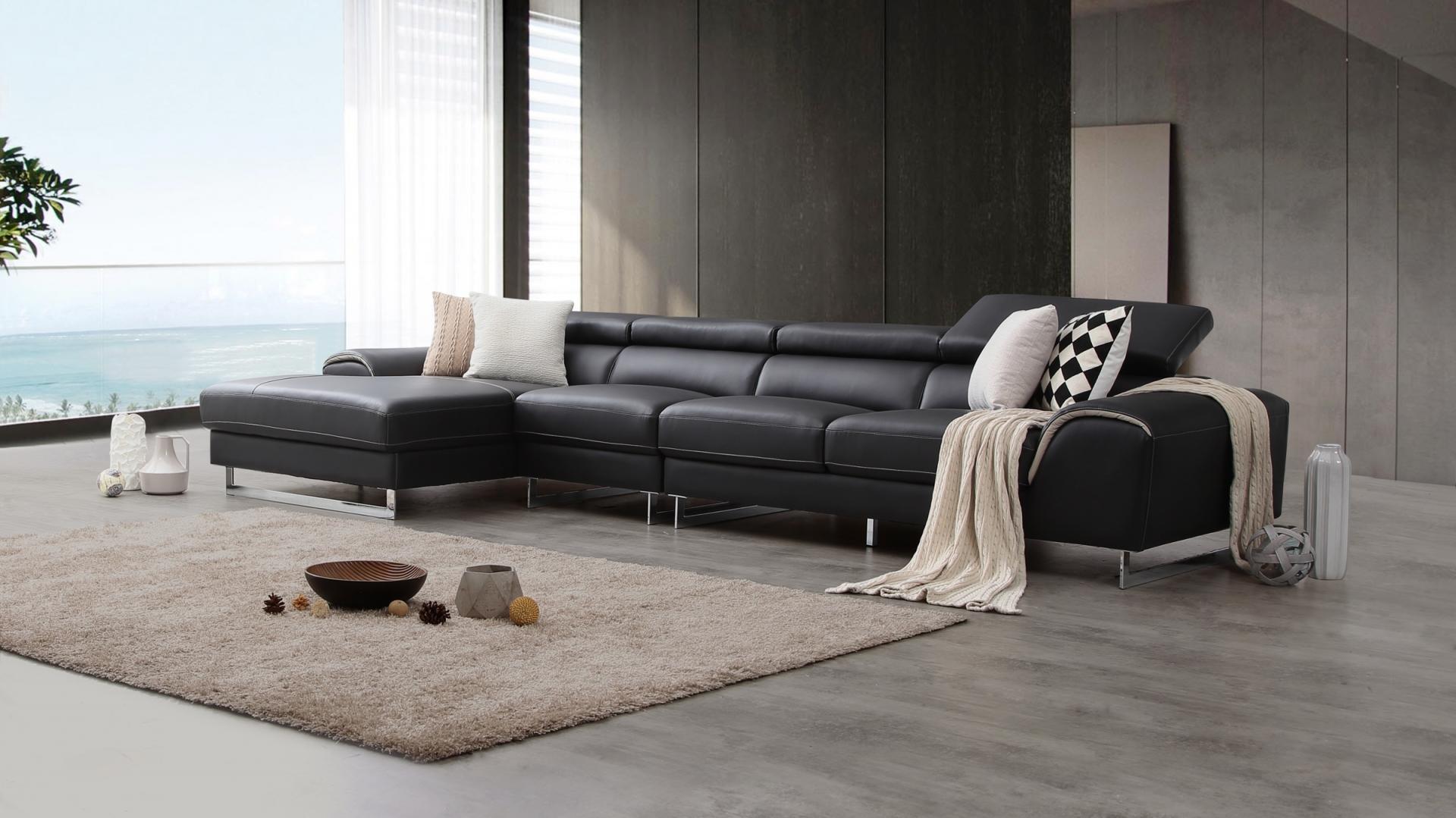 Cleo Leather Chaise Lounge Option B 4 Thumbnail