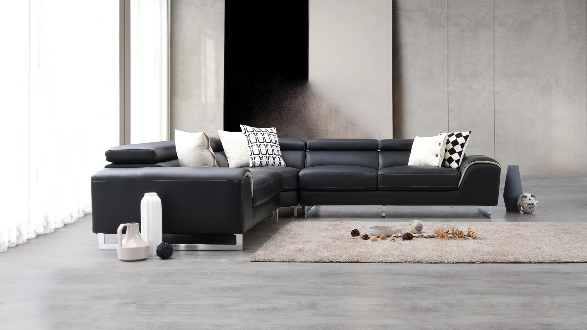 Cleo Leather Corner Lounge Option A 4 Thumbnail