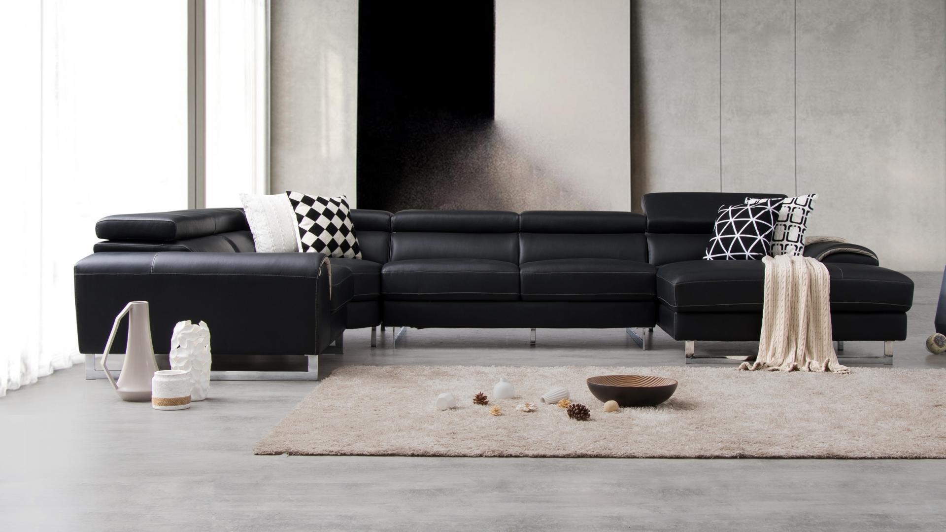 Cleo Leather Modular Lounge Option C 4 Thumbnail