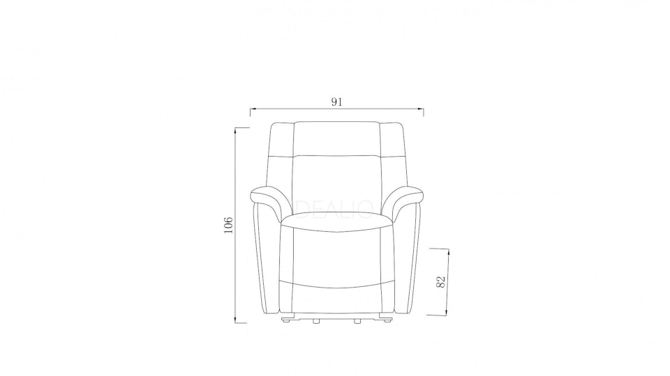 Serene Leather Lift Chair With Two Motors Diagram