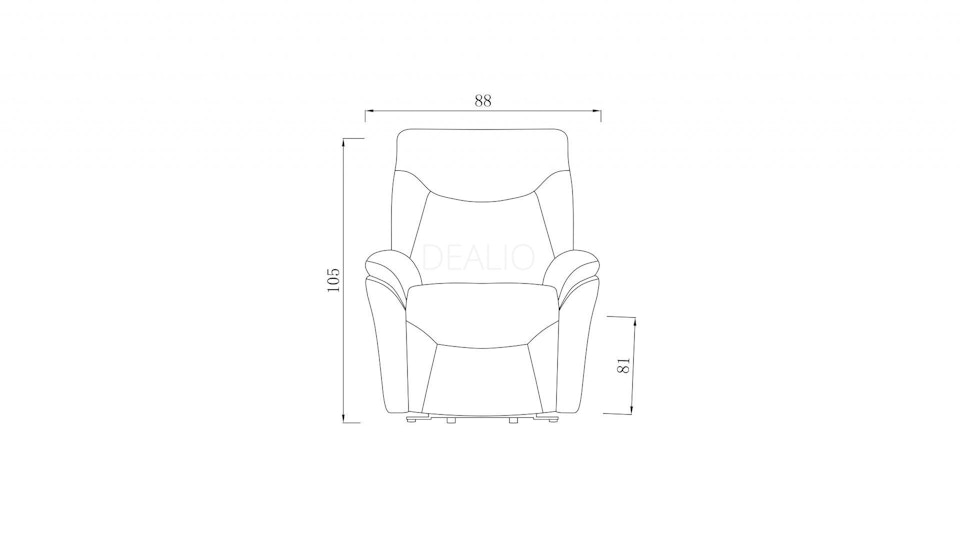 Liberty Leather Lift Chair With Two Motors Diagram
