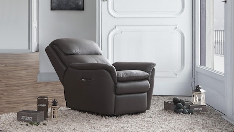 Edith Leather Lift Chair With Two Motors 10 Thumbnail