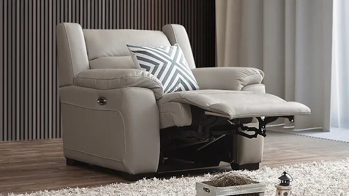 Cardiff Leather Recliner Armchair