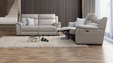 Cardiff Leather Recliner Sofa Suite 3 + 2 2