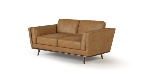 Sven Leather Two Seater Sofa 3