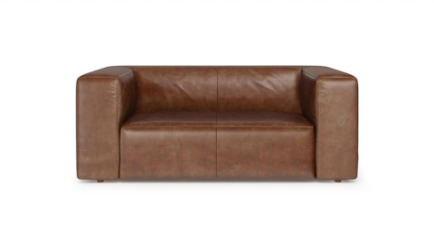 Otto Leather Two Seater Sofa 2