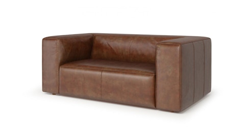 Otto Leather Two Seater Sofa 3