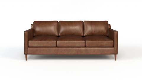 Oskar Leather Three Seater Sofa 2