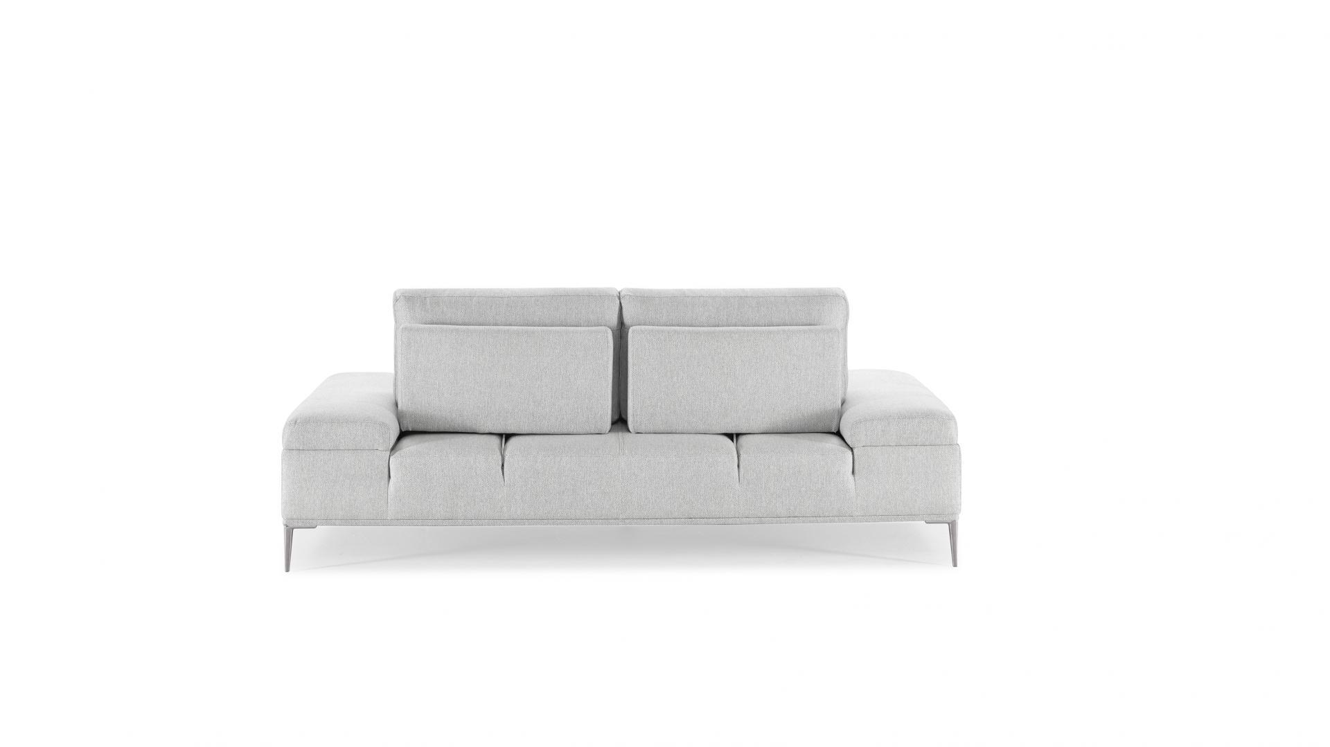 Karina Fabric Two Seat Sofa Gray 16 Thumbnail