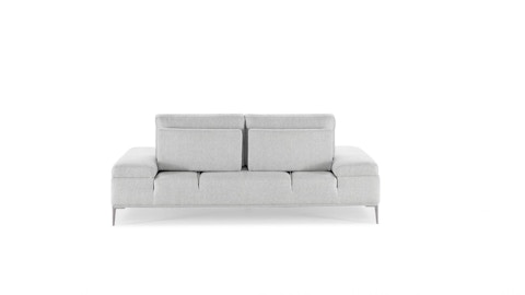 Karina Fabric Two Seater Sofa Gray 15 Thumbnail