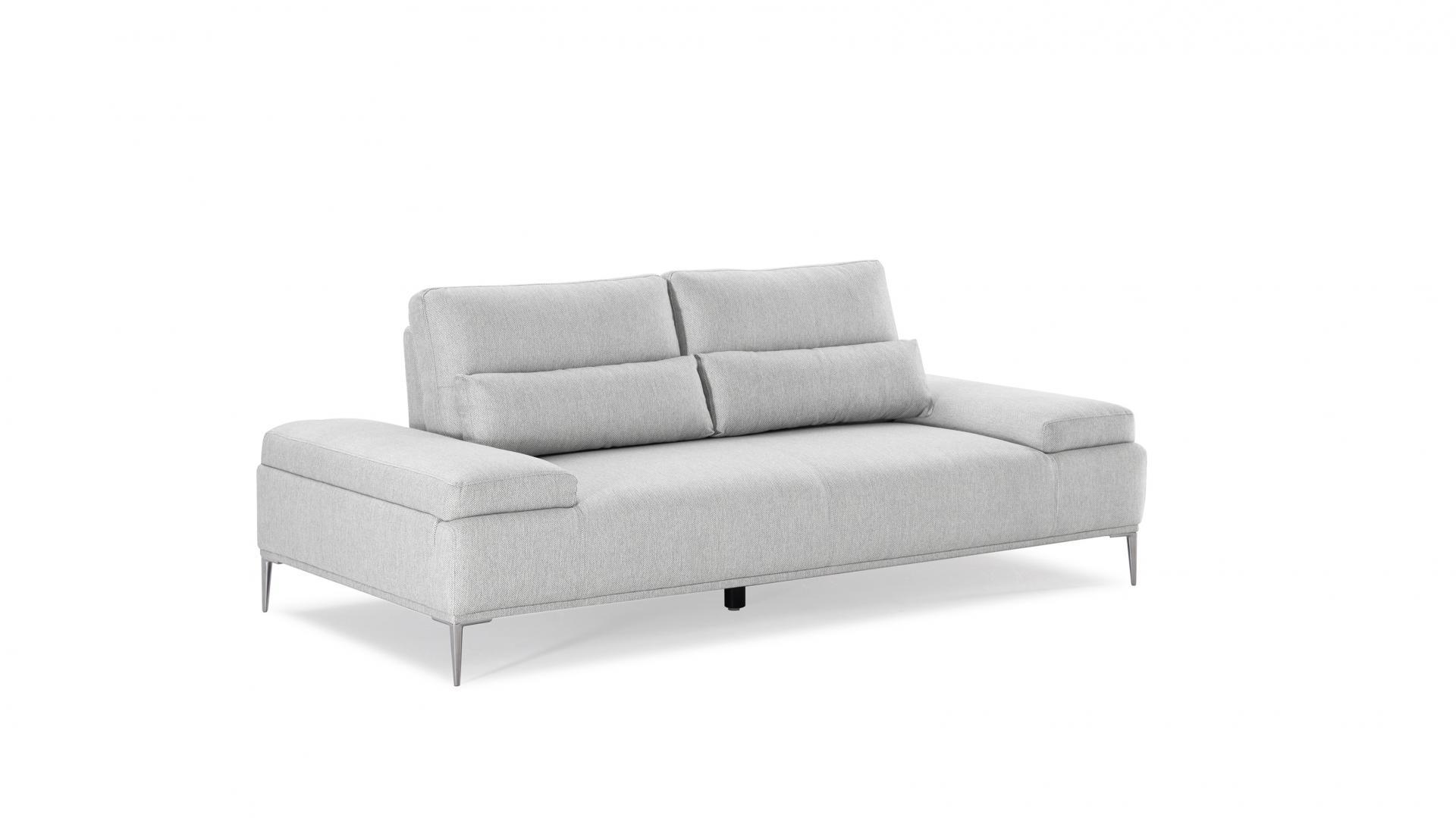 Karina Fabric Two Seat Sofa Gray 16 Thumbnail