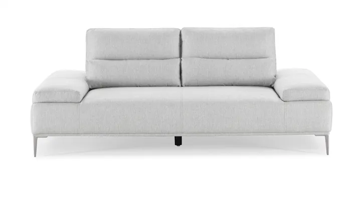 Karina Fabric Two Seat Sofa Gray