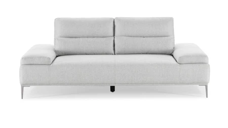 Karina Fabric Two Seat Sofa Gray