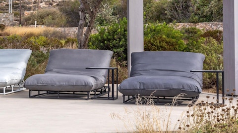 Coral Black Outdoor Sunlounge 4 Thumbnail