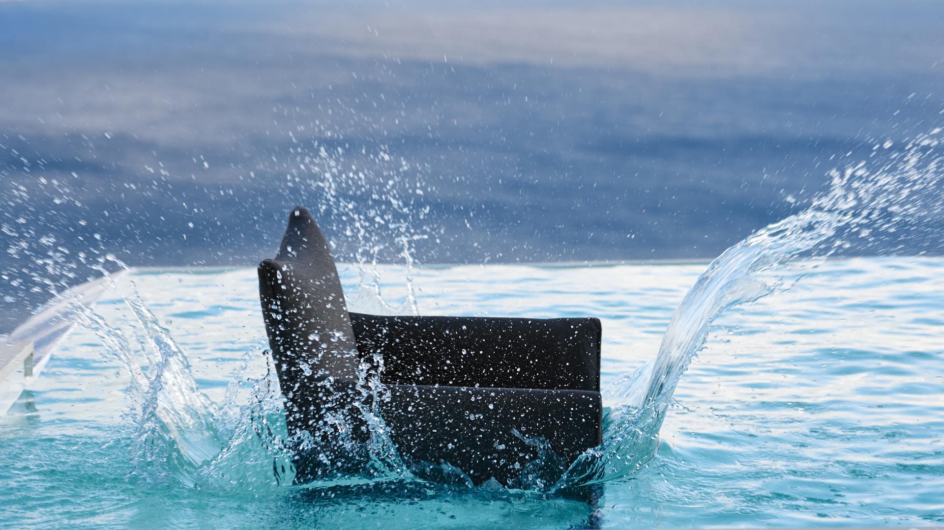 Pier Black Outdoor Dining Chair Twin Set 6 Thumbnail