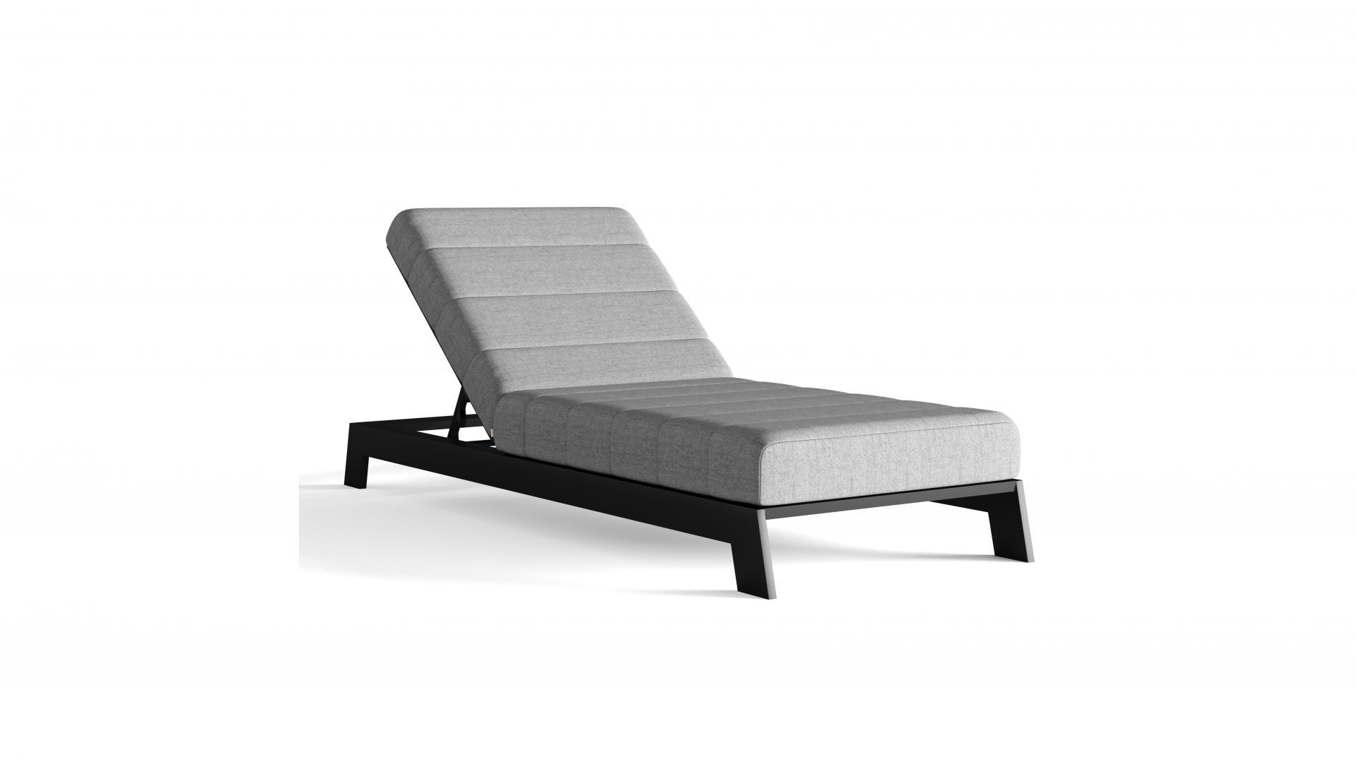 Xavi White Outdoor Ottoman Lavita Outdoor