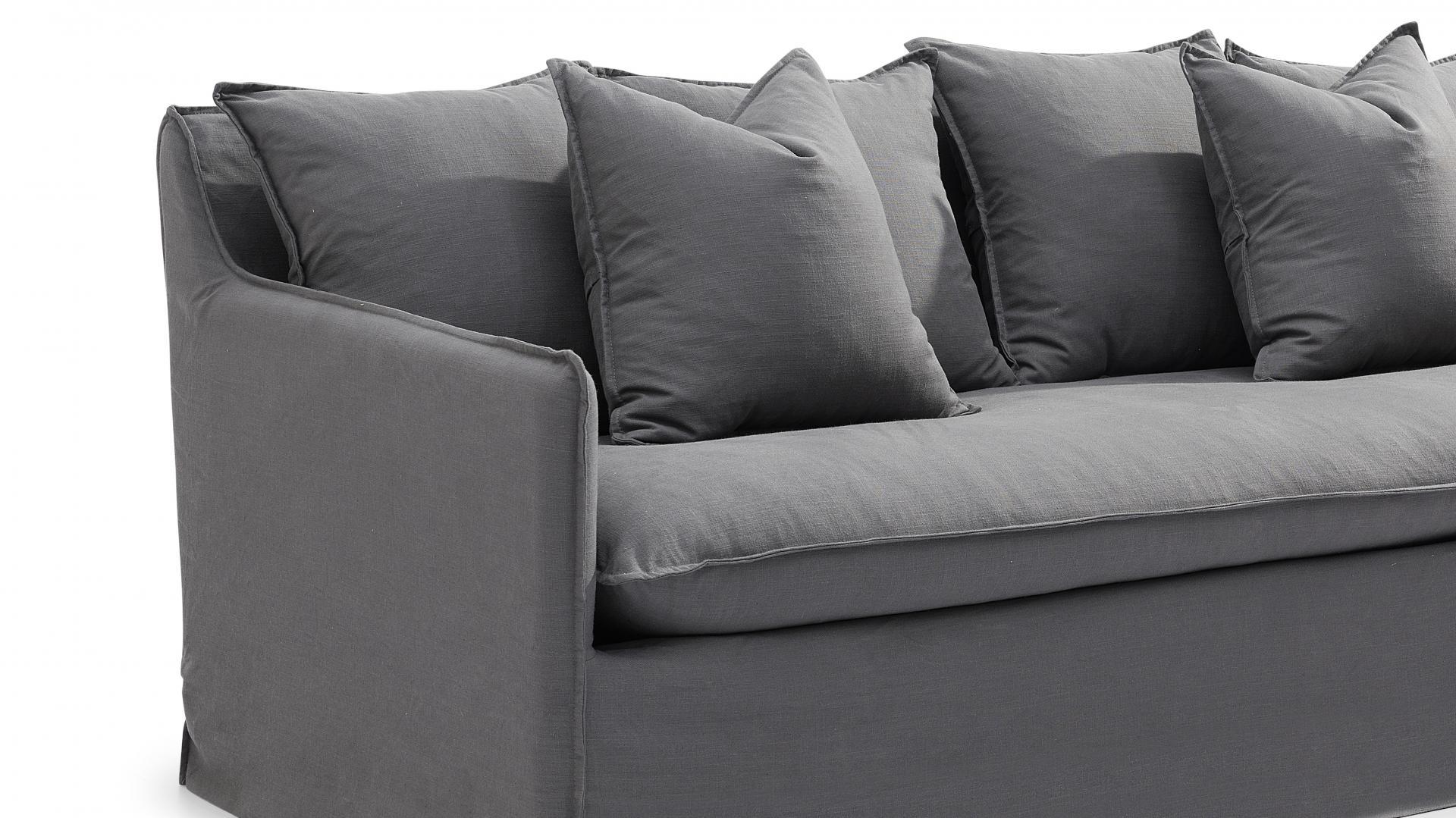 Coco Fabric Three Seat Sofa 22 Thumbnail