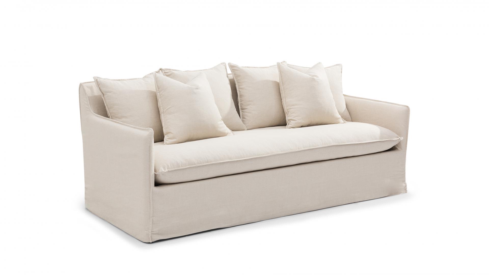 Coco Fabric Three Seat Sofa 22 Thumbnail