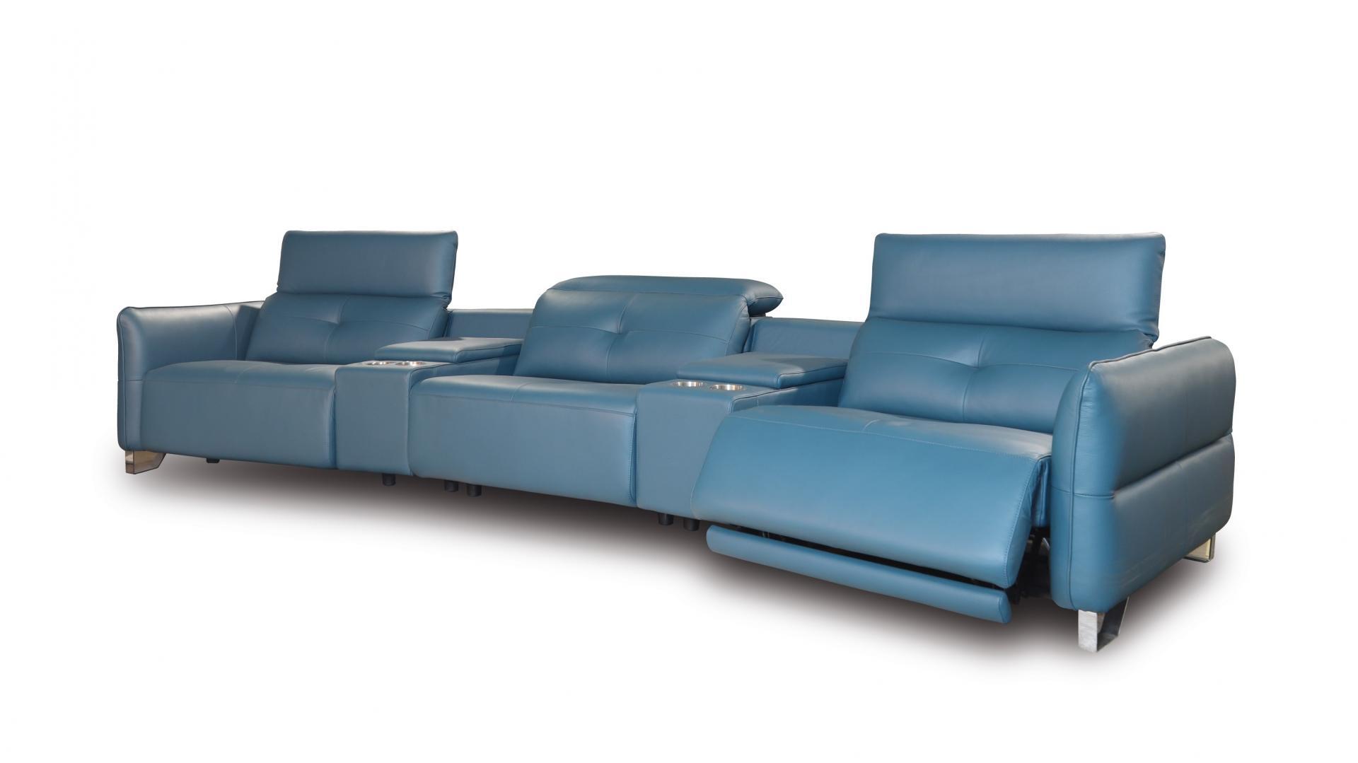 Century Leather 3 Seater Home Theatre Recliner Lounge Lounge Life