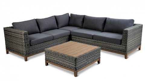 Fernbank Outdoor Corner Set With Coffee Table 2