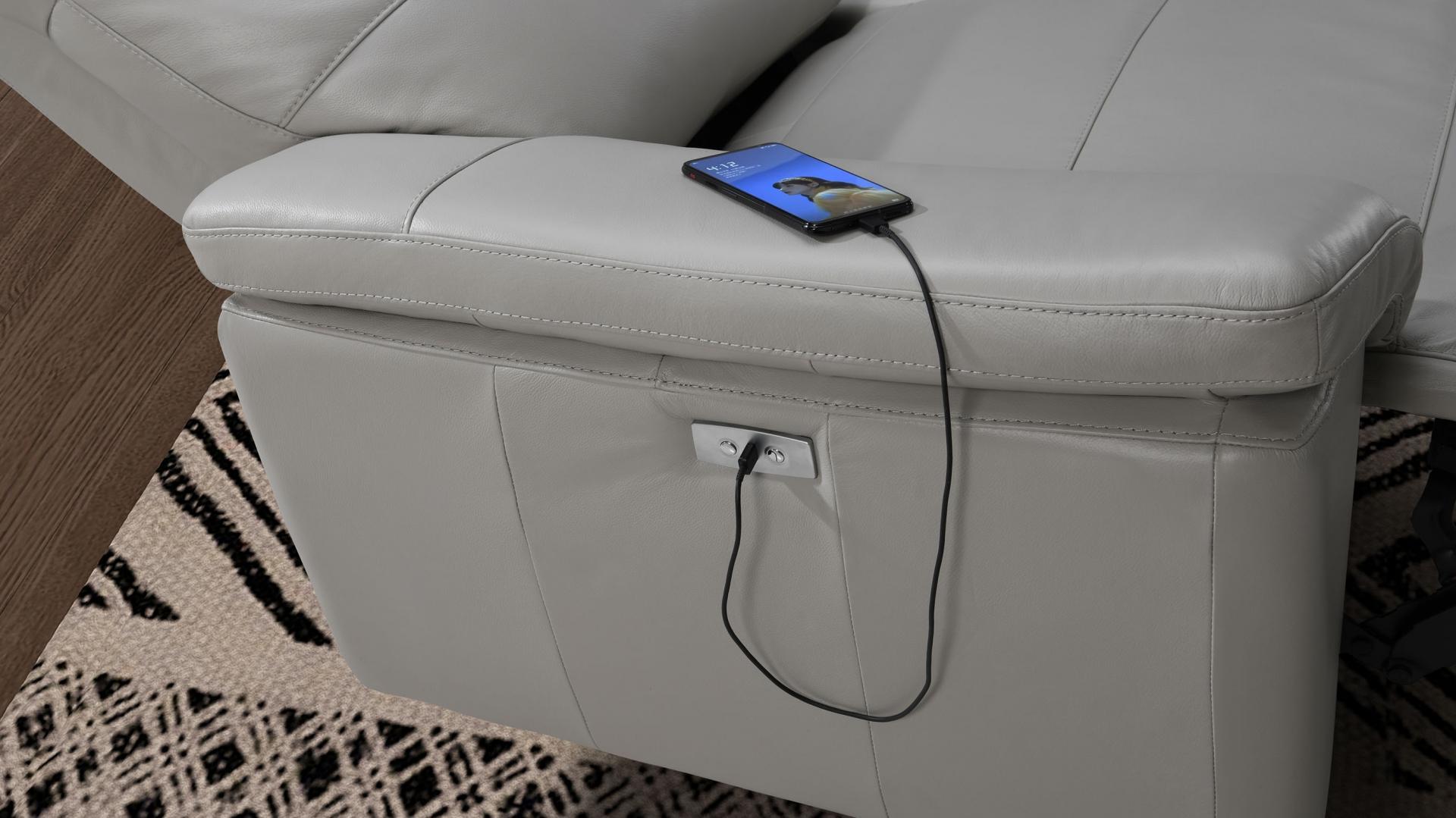 Castello Leather Recliner Chaise Lounge 25 Thumbnail