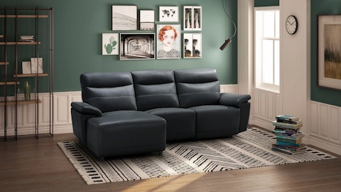Castello Leather Chaise Lounge 16