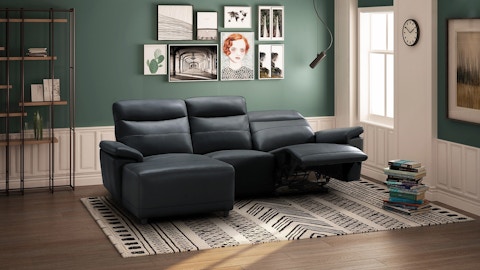 Castello Leather Chaise Lounge 17