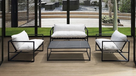 Reef Outdoor Sofa Suite 2+1+1 With Coffee Table